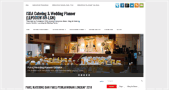 Desktop Screenshot of isdacatering.com
